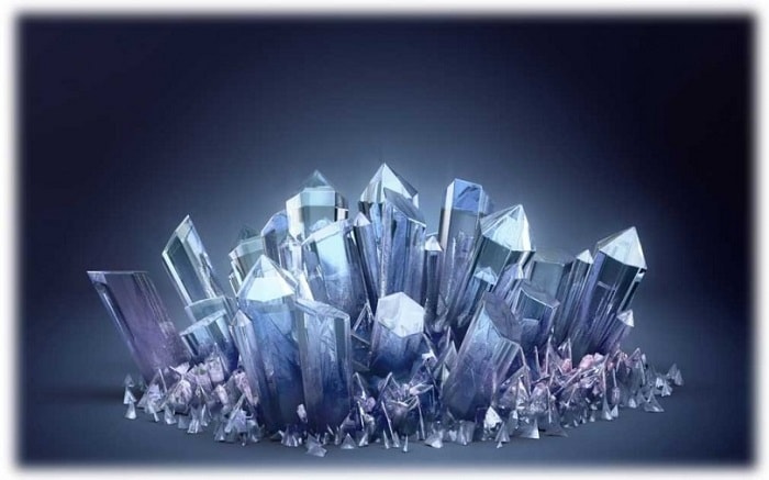 cristais cor uso adivinhação magia cura