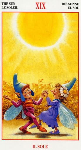 Sol tarot cartas adivinhação futuro sorte conselho magia Tarô