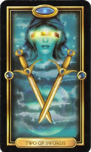 2 de Espadas magia tarot esoterismo significado simbolismo