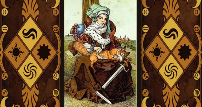 Dama de Espadas tarot esoterismo magia significado simbolismo